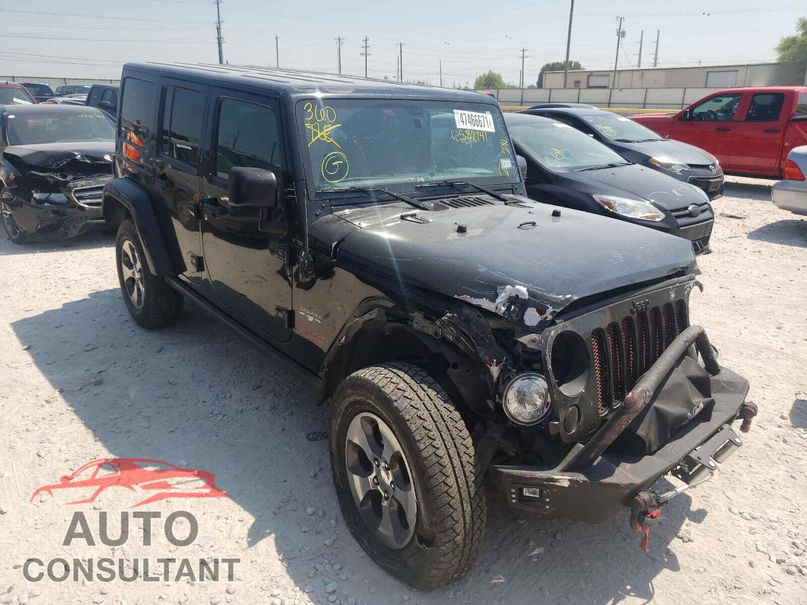 JEEP WRANGLER 2017 - 1C4BJWEG3HL587741