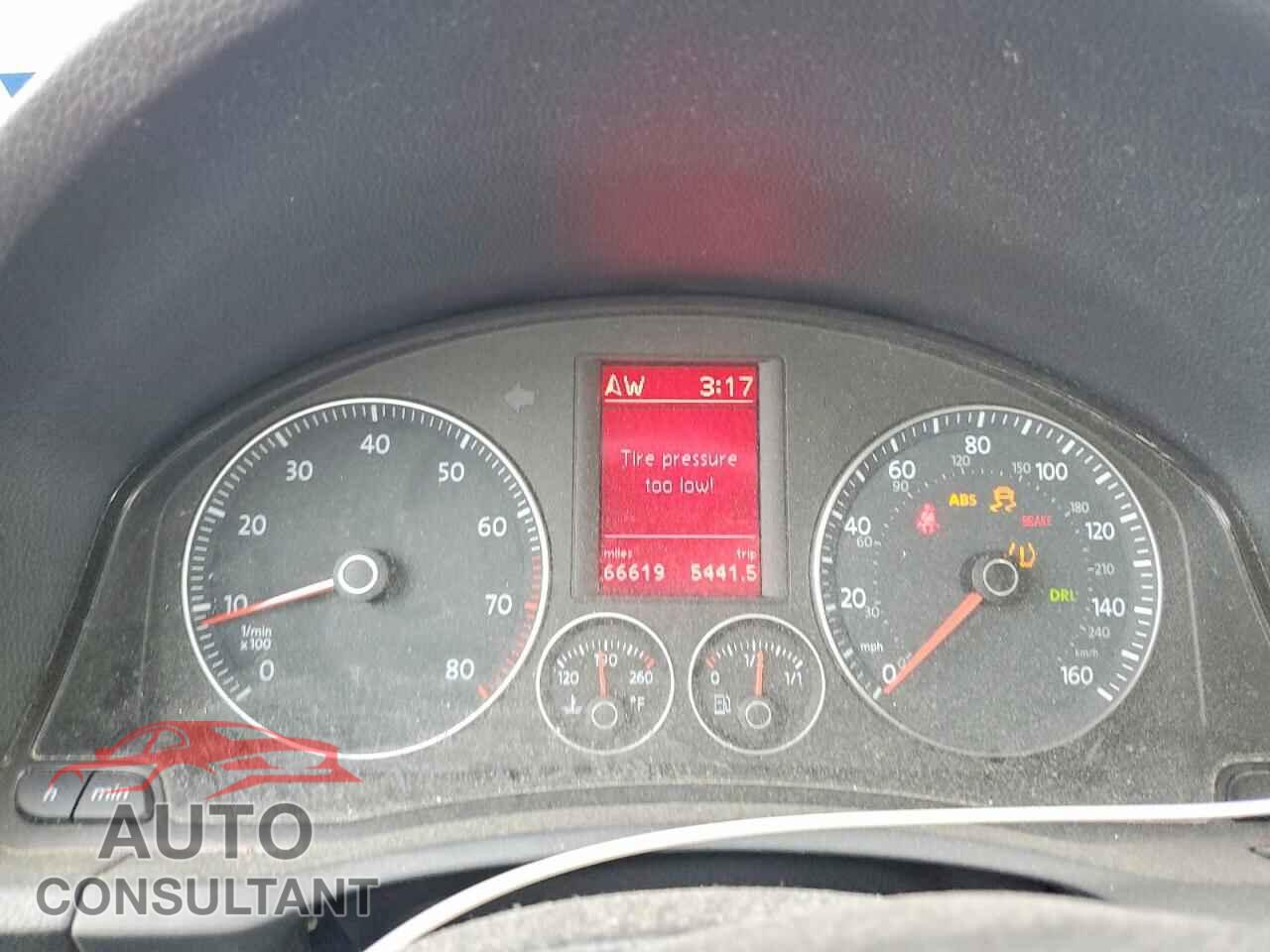 VOLKSWAGEN EOS 2009 - WVWAA71F49V020006