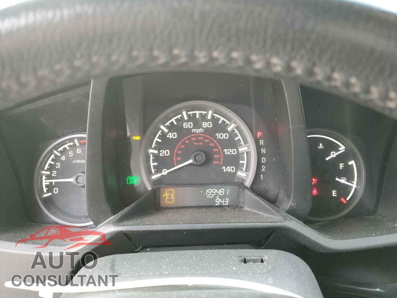 HONDA RIDGELINE 2013 - 5FPYK1F70DB004569