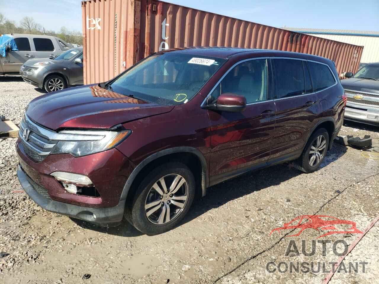 HONDA PILOT 2016 - 5FNYF5H74GB055837