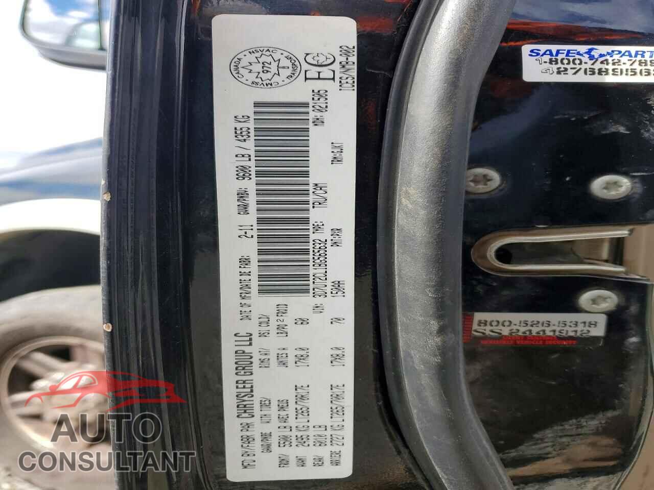 DODGE RAM 2500 2011 - 3D7UT2CL1BG565632