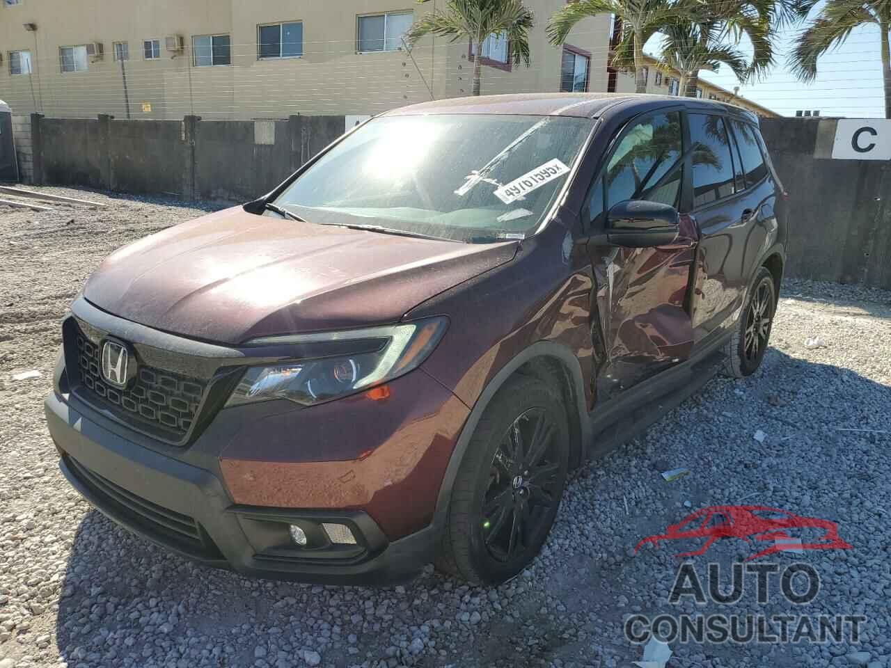 HONDA PASSPORT 2019 - 5FNYF7H2XKB006263