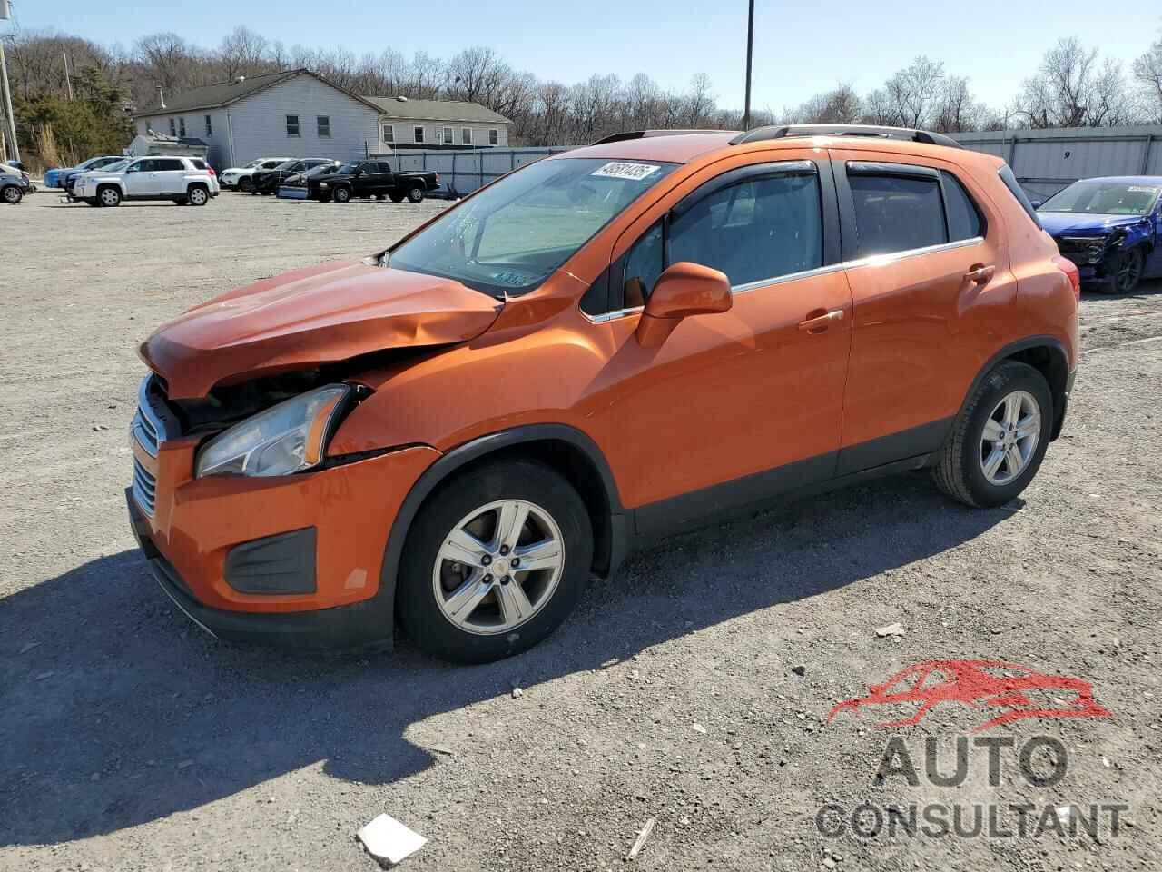 CHEVROLET TRAX 2016 - KL7CJLSB1GB546554