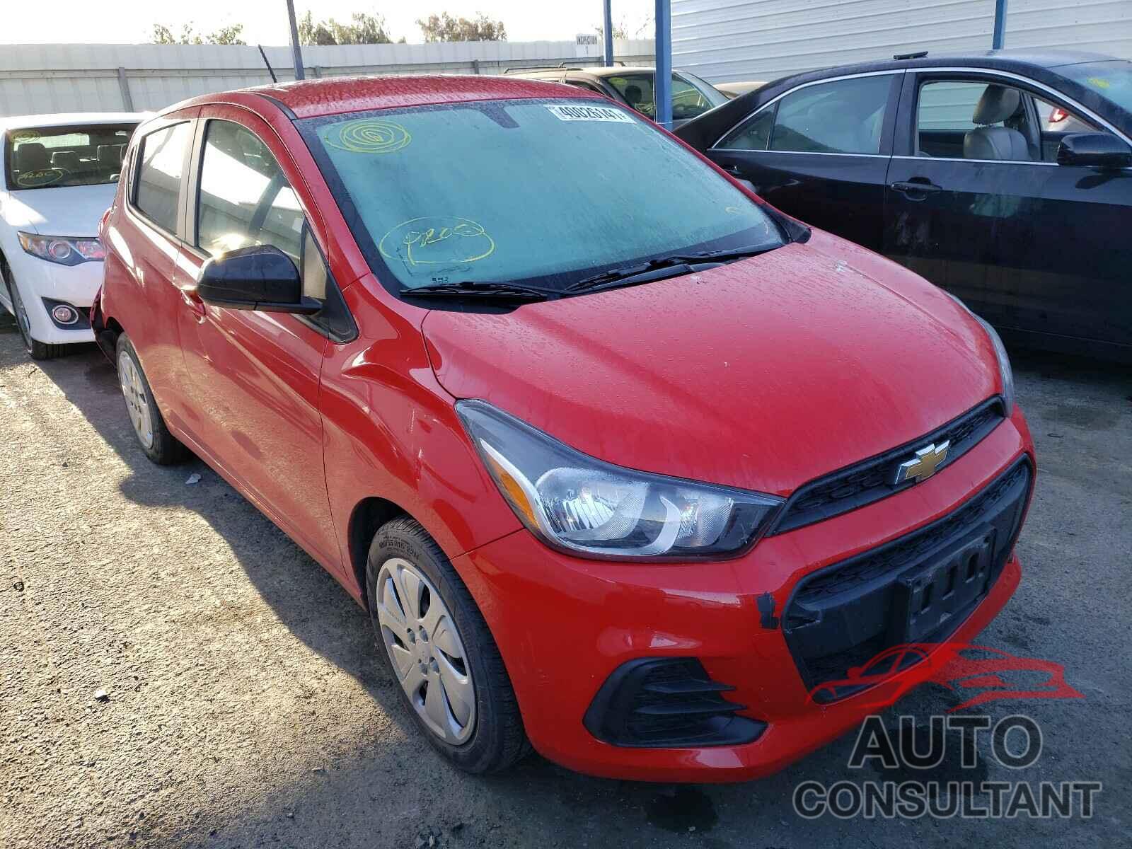 CHEVROLET SPARK 2017 - KL8CA6SA7HC780570