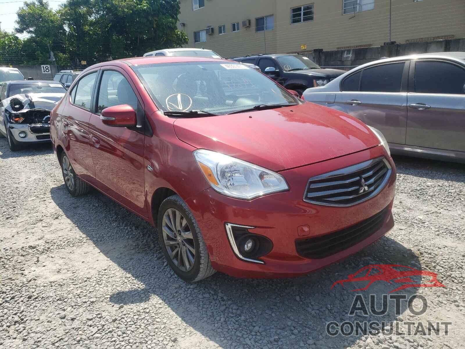 MITSUBISHI MIRAGE 2017 - ML32F4FJ6HHF13237