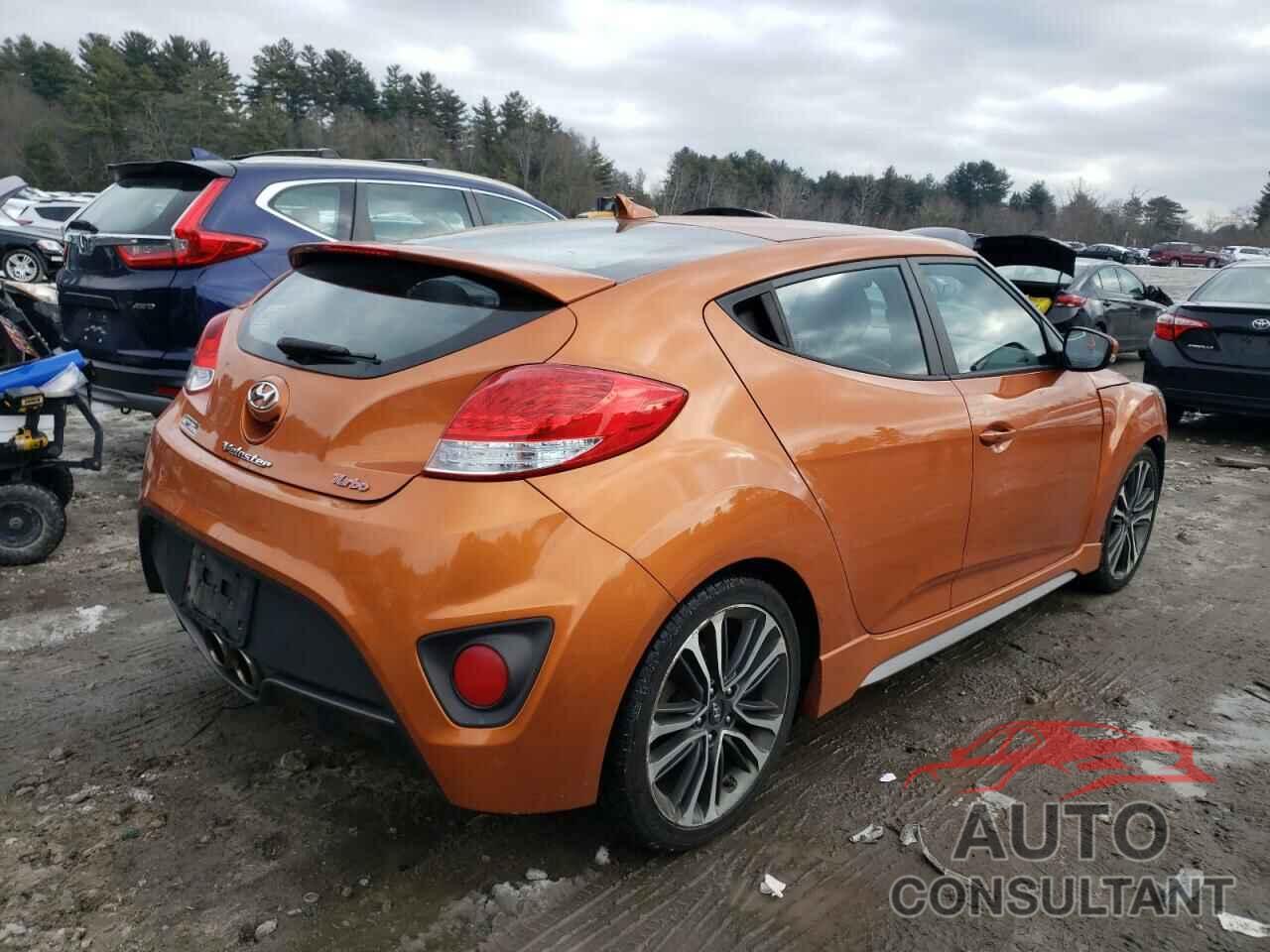 HYUNDAI VELOSTER 2016 - KMHTC6AEXGU267405