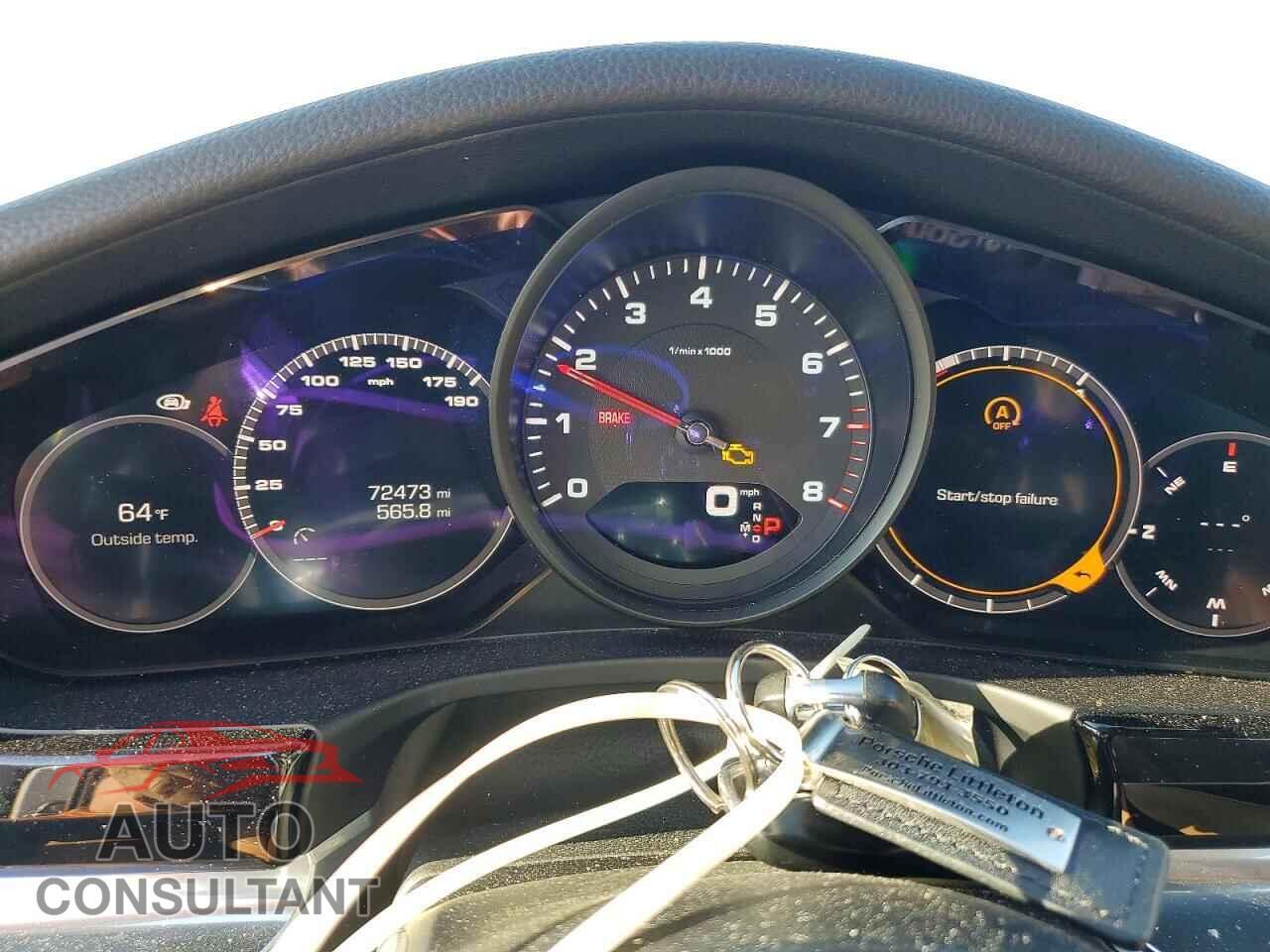 PORSCHE PANAMERA 2017 - WP0AA2A72HL100703