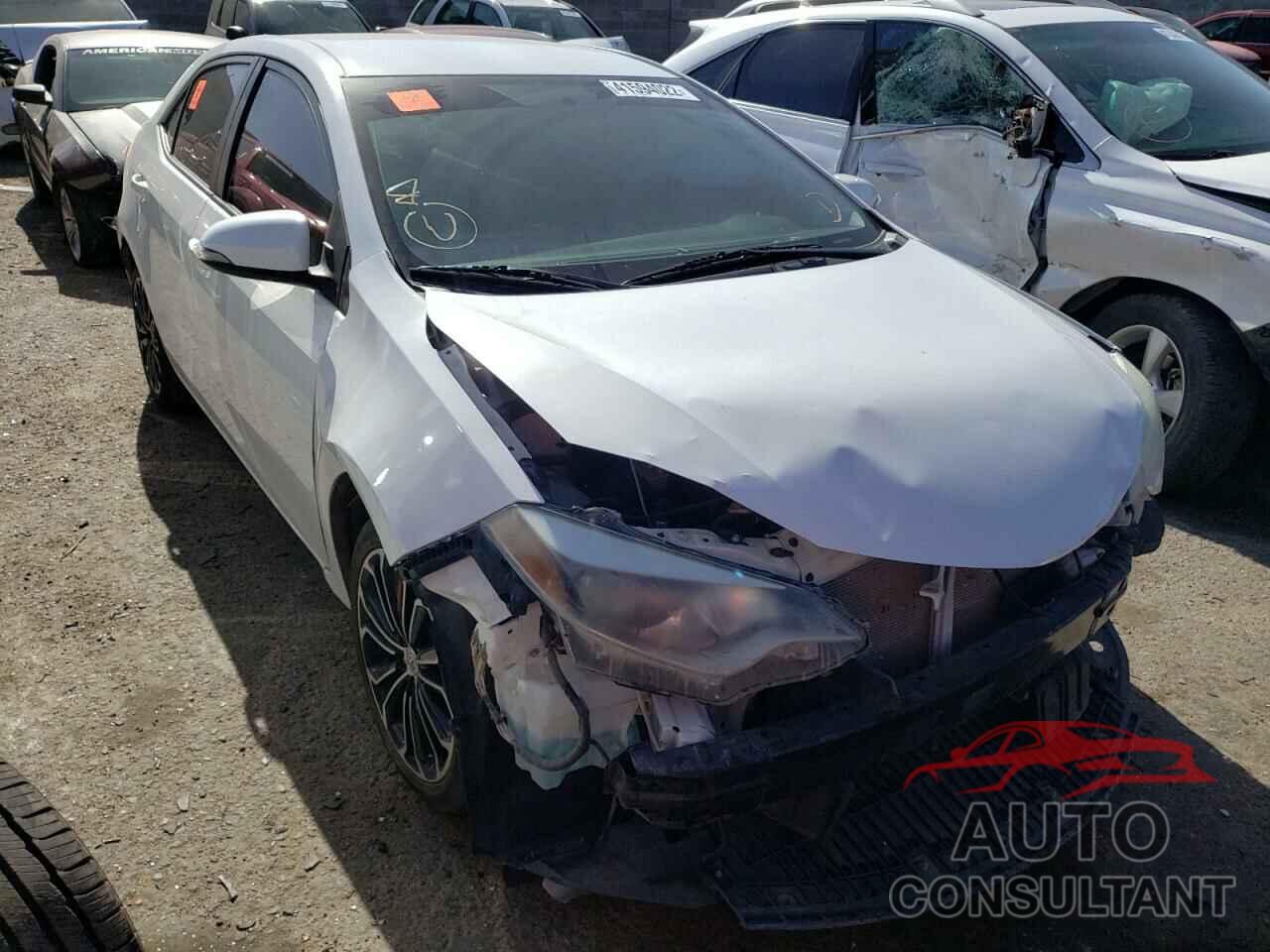 TOYOTA COROLLA 2016 - 2T1BURHE2GC615313