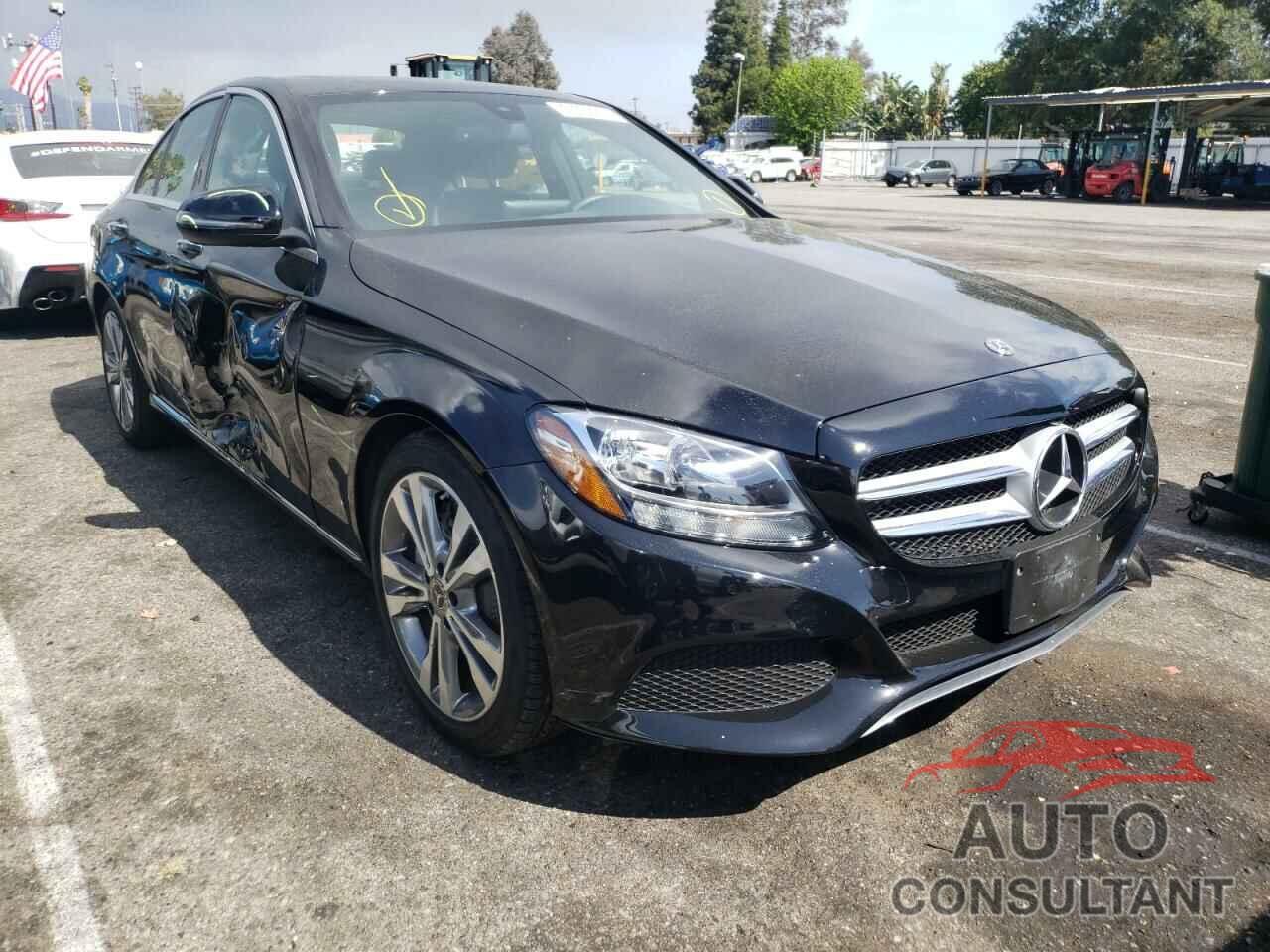 MERCEDES-BENZ C CLASS 2018 - 55SWF4JB1JU268086