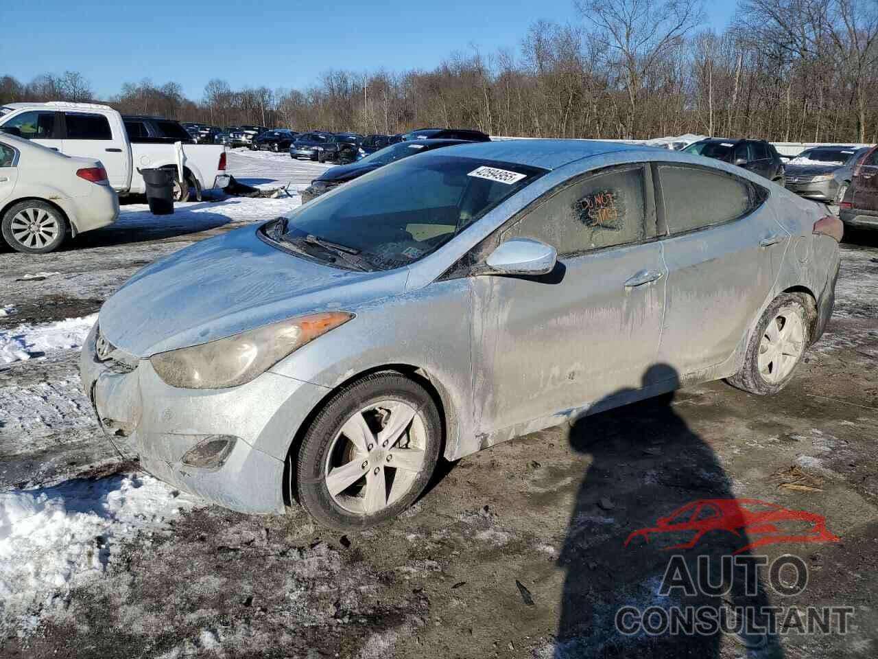 HYUNDAI ELANTRA 2011 - KMHDH4AE8BU110801