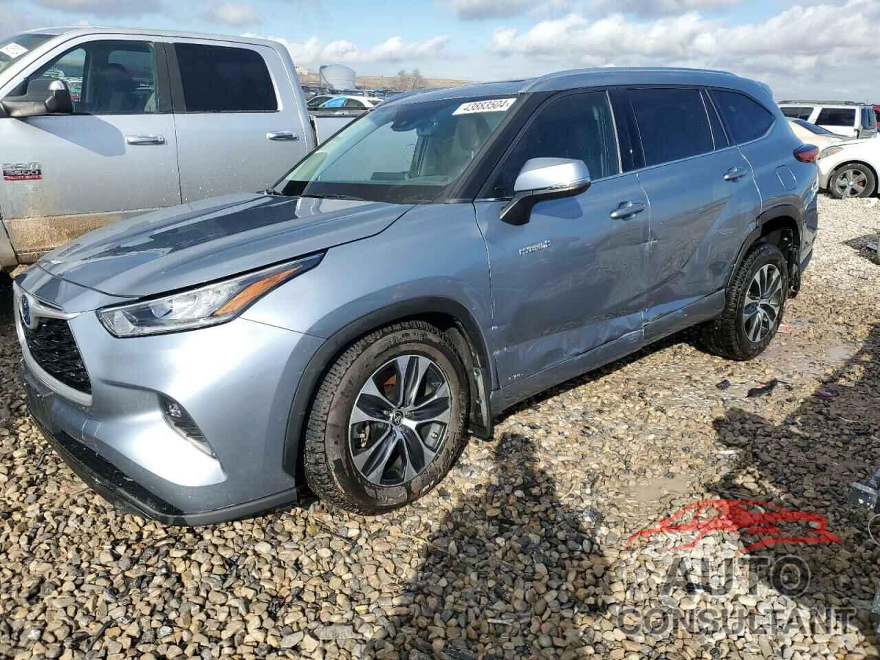 TOYOTA HIGHLANDER 2020 - 5TDGBRCH7LS000545