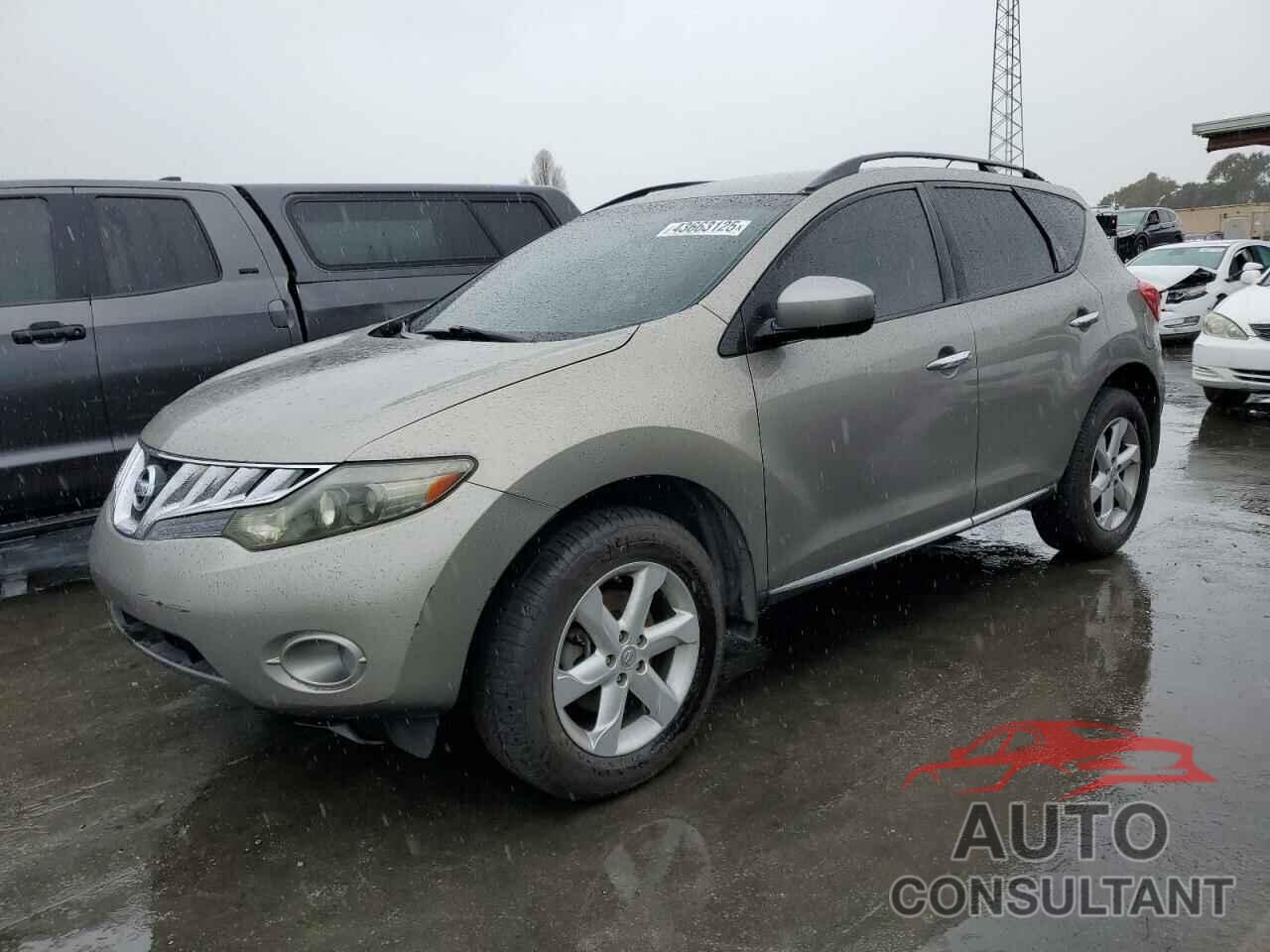 NISSAN MURANO 2009 - JN8AZ18U19W027049