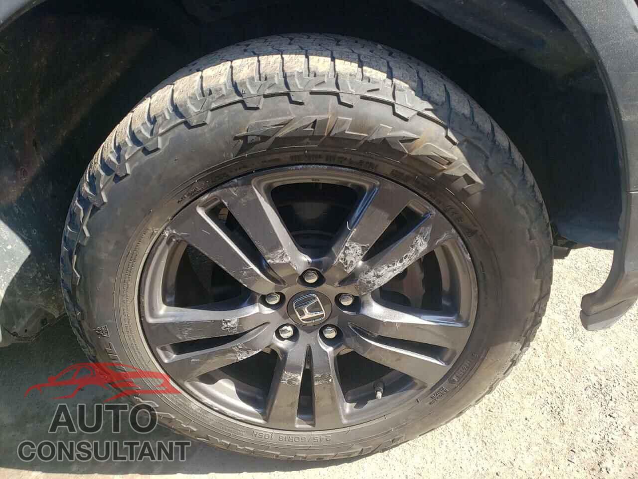 HONDA RIDGELINE 2017 - 5FPYK3F17HB020801