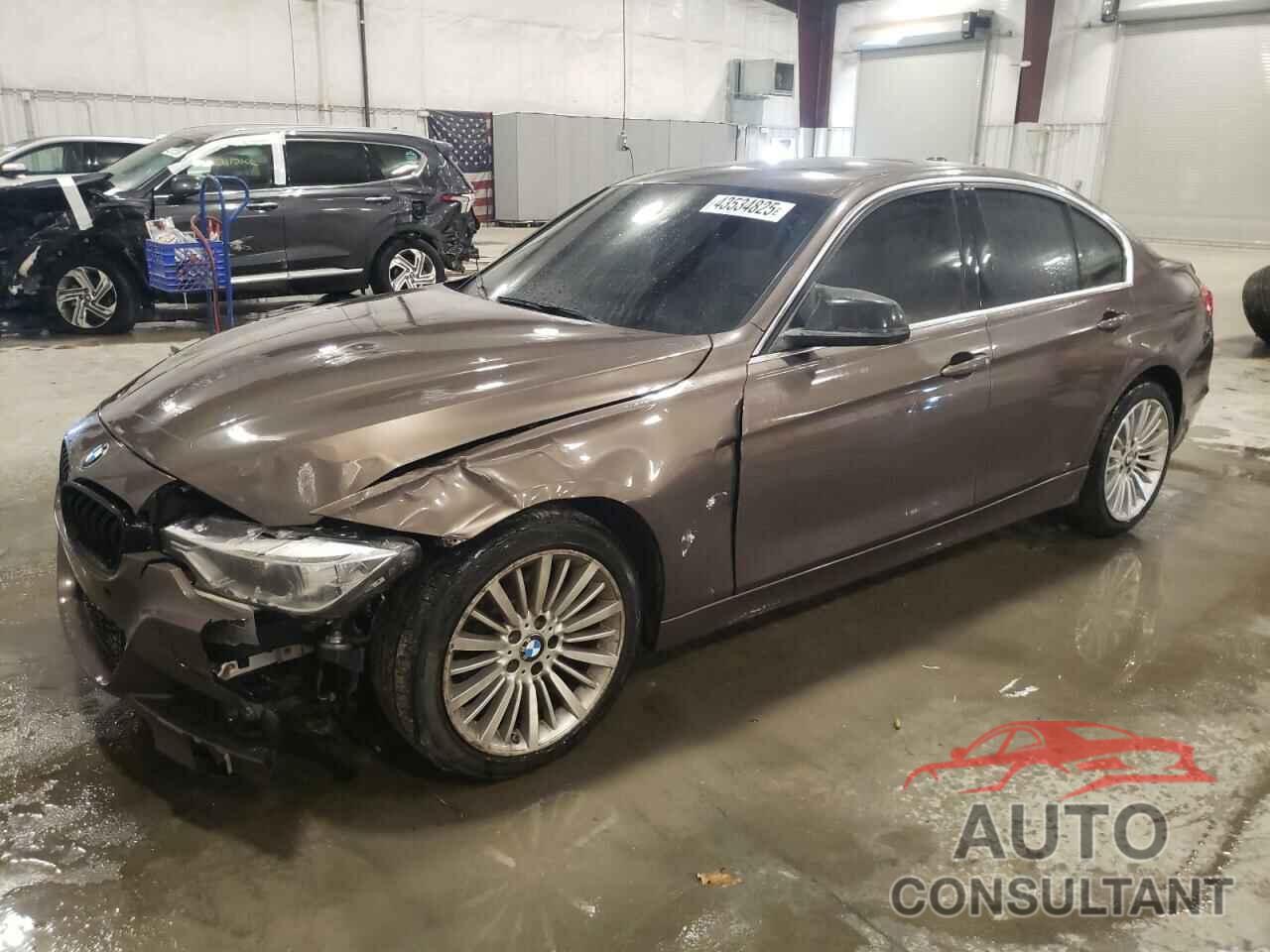 BMW 3 SERIES 2013 - WBA3B3C59DF544500