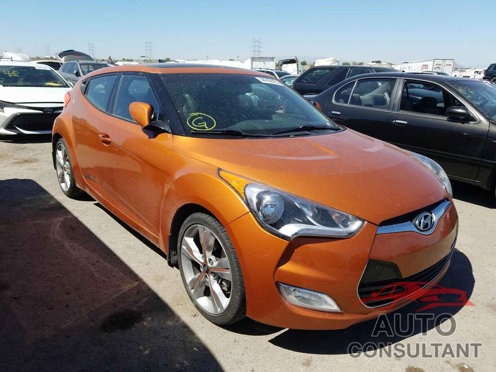 HYUNDAI VELOSTER 2016 - KMHTC6AD7GU252965