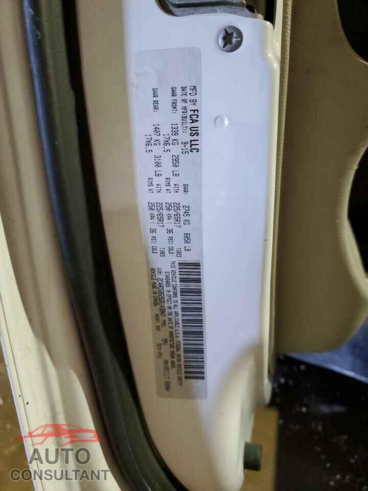 DODGE CARAVAN 2016 - 2C4RDGBG9GR143947
