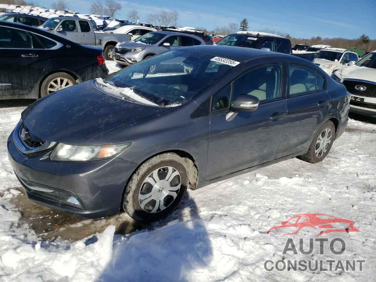 HONDA CIVIC 2013 - 19XFB4F29DE202496