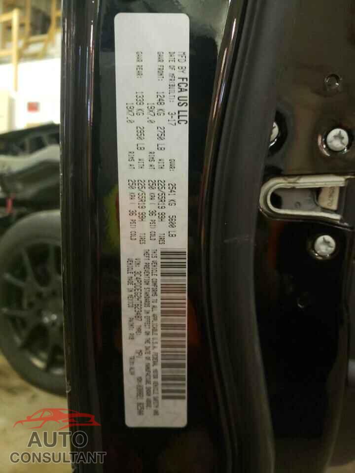 DODGE JOURNEY 2017 - 3C4PDDEG2HT623487