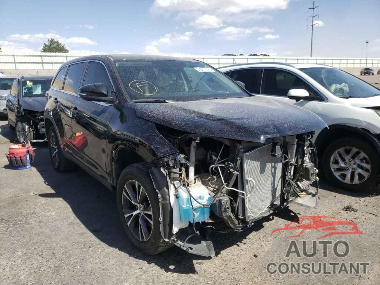 TOYOTA HIGHLANDER 2019 - 5TDZZRFH0KS363767