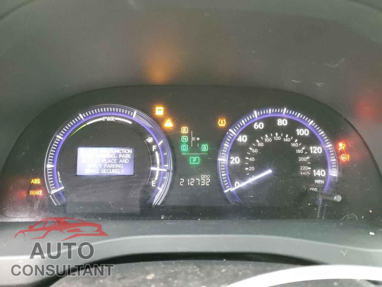 LEXUS HS 2010 - JTHBB1BA3A2006085