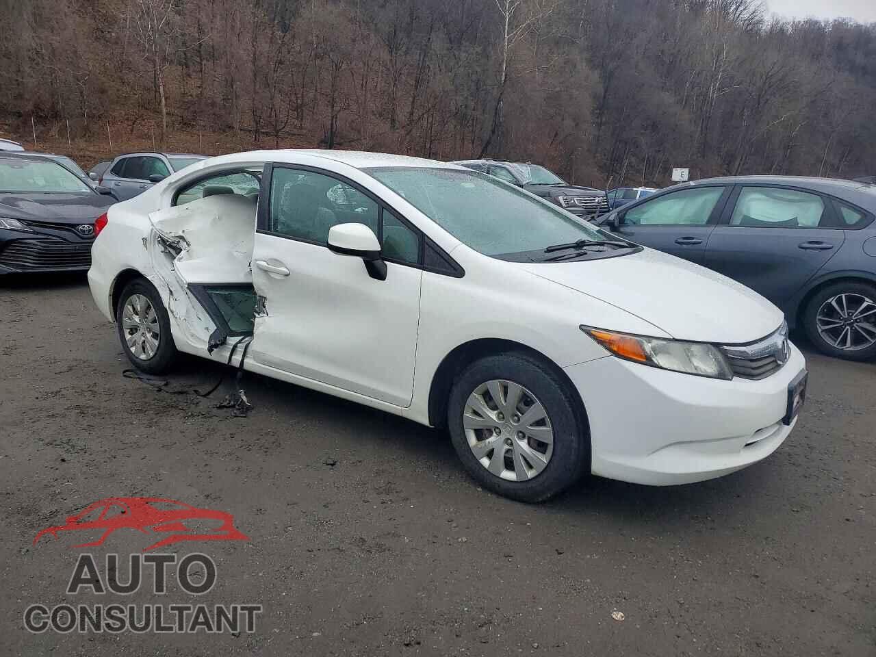 HONDA CIVIC 2012 - 19XFB2F50CE381167
