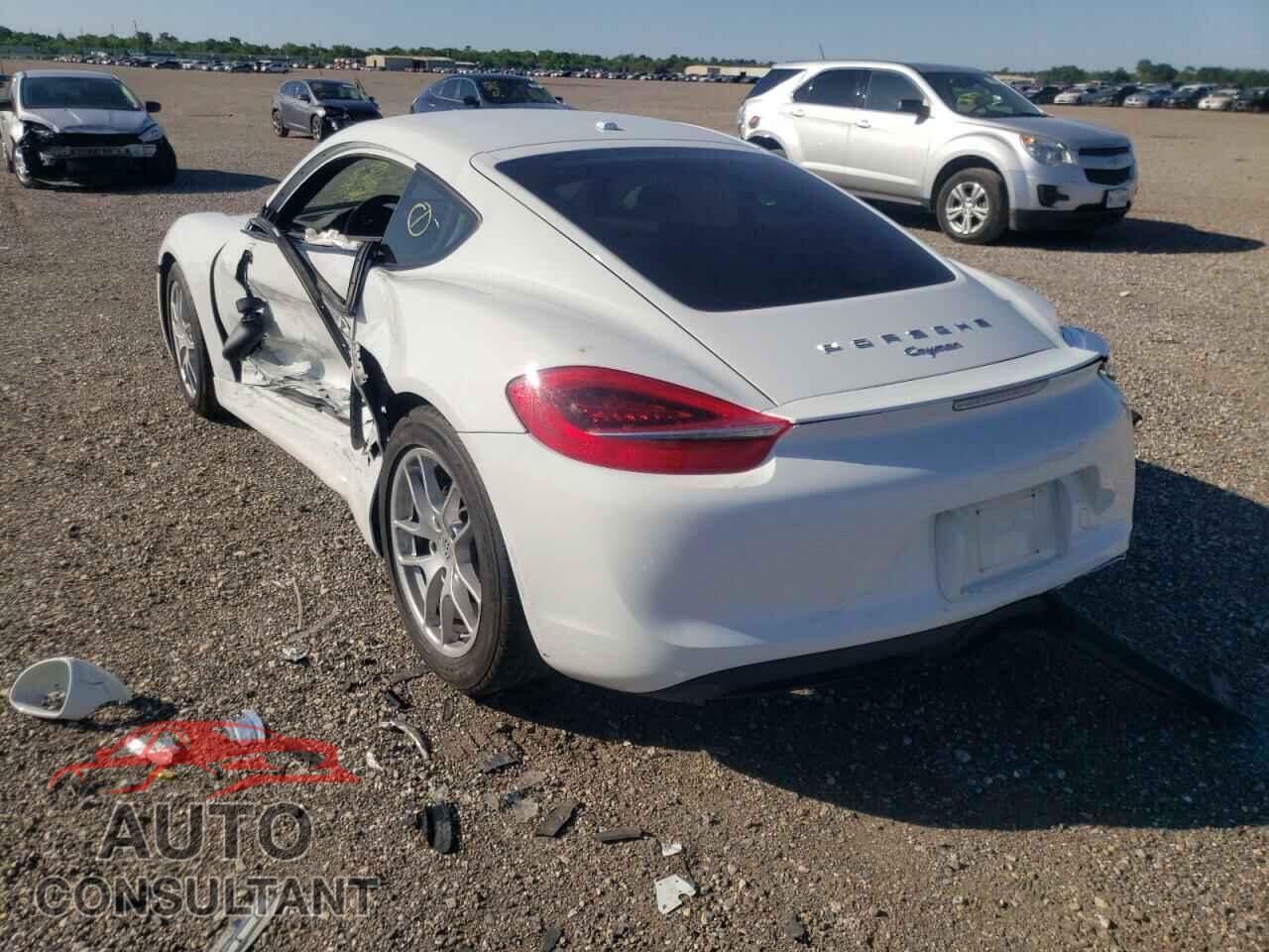 PORSCHE CAYMAN 2014 - WP0AA2A89EK173710