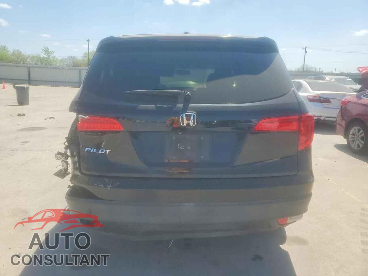 HONDA PILOT 2017 - 5FNYF5H50HB002455