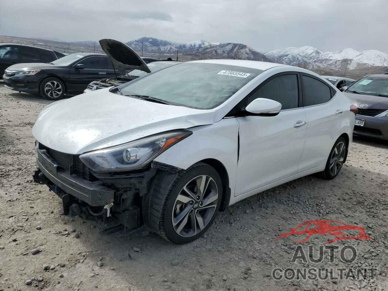 HYUNDAI ELANTRA 2014 - 5NPDH4AE8EH520386