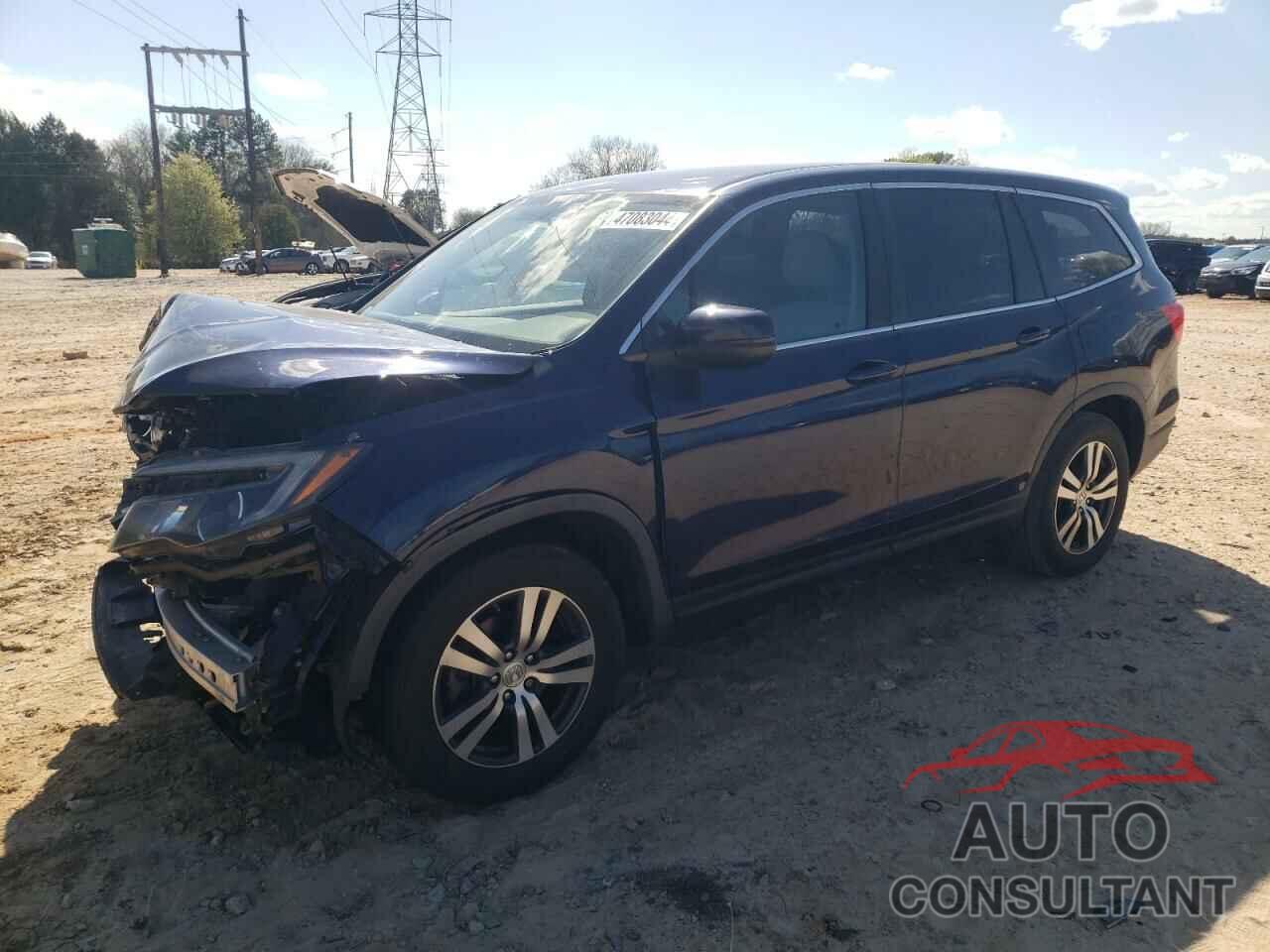 HONDA PILOT 2017 - 5FNYF5H36HB004290