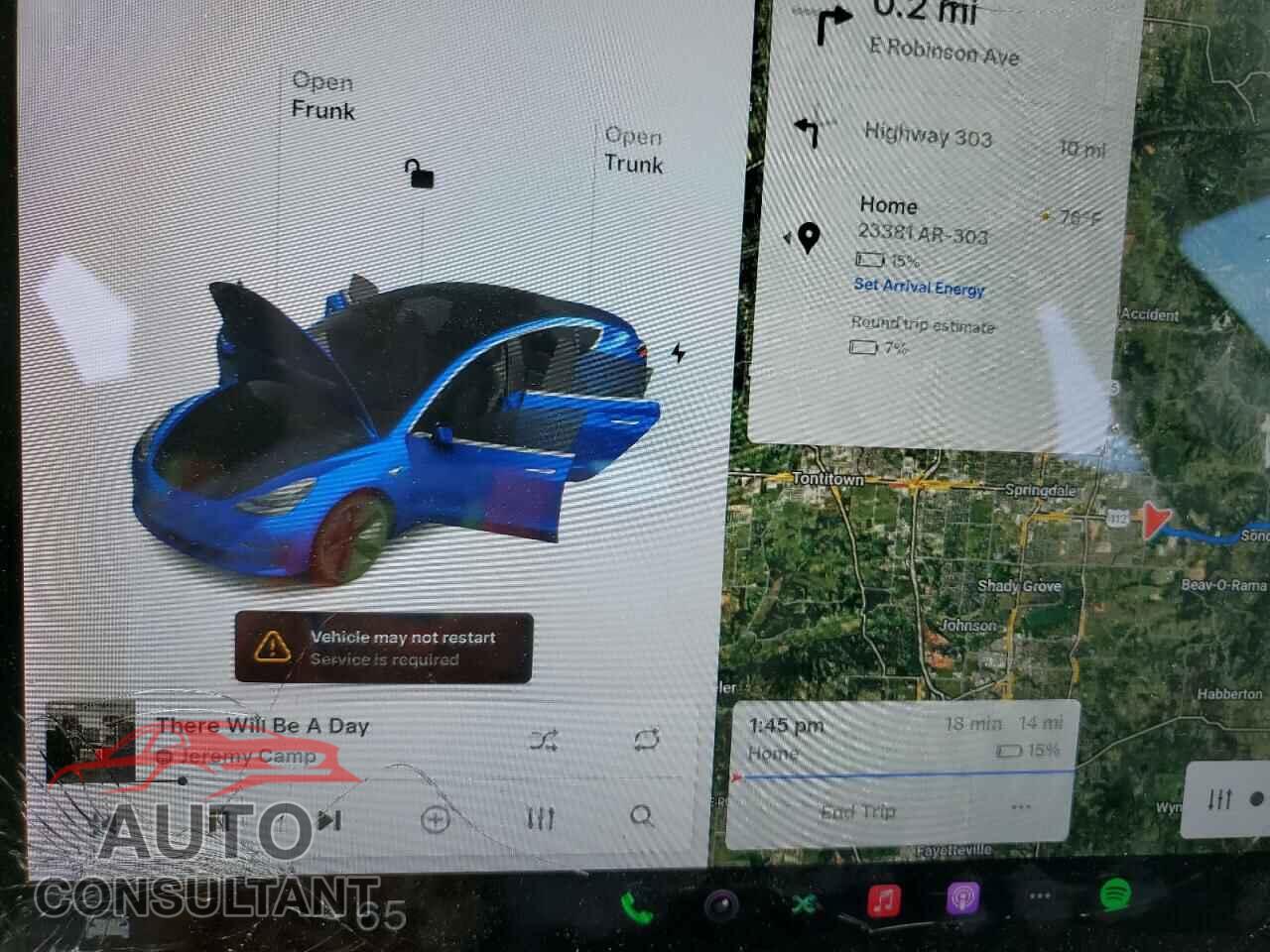 TESLA MODEL 3 2018 - 5YJ3E1EB8JF093657