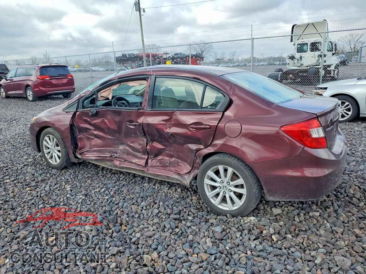 HONDA CIVIC 2012 - 2HGFB2F86CH545778