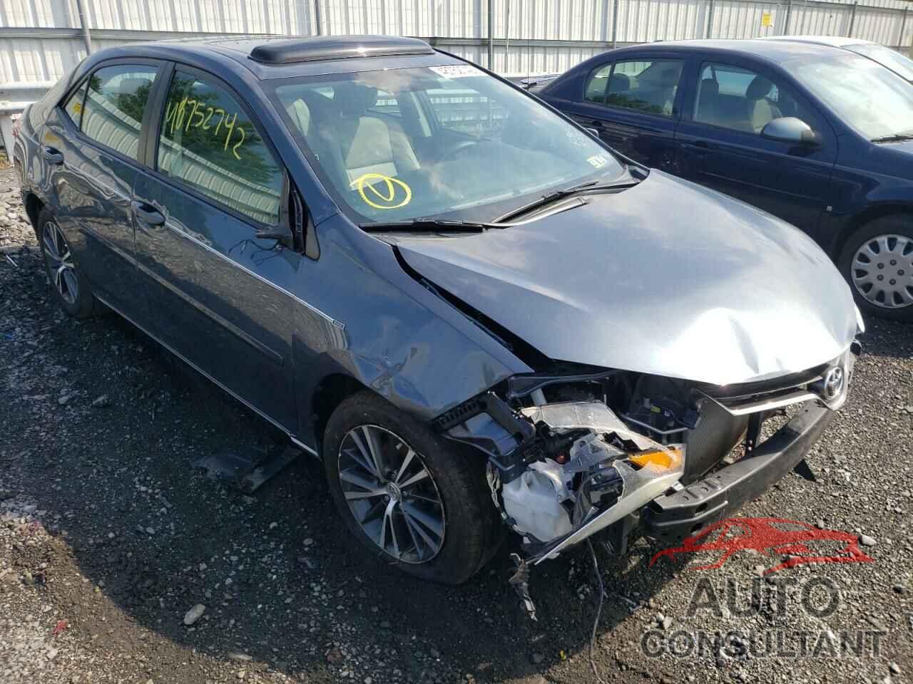 TOYOTA COROLLA 2016 - 2T1BURHE1GC519639