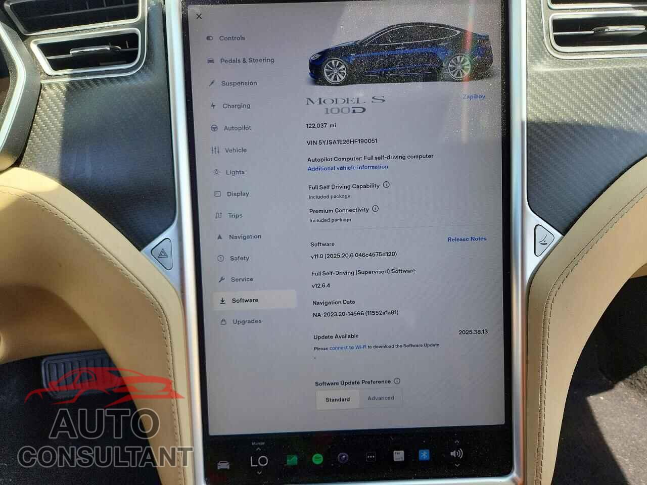TESLA MODEL S 2017 - 5YJSA1E26HF190051