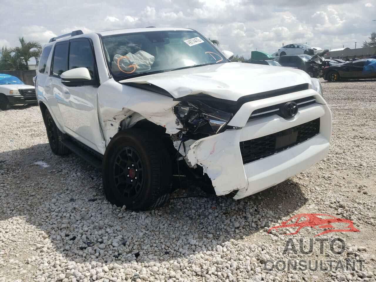 TOYOTA 4RUNNER 2022 - JTEFU5JR0N5255729