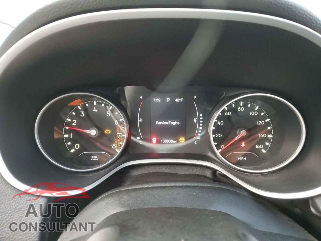 JEEP COMPASS 2017 - 3C4NJDAB5HT642738