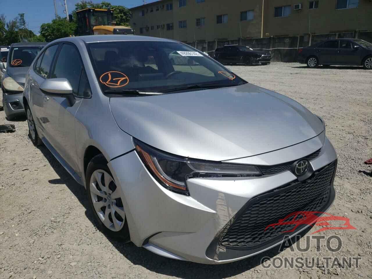 TOYOTA COROLLA 2021 - JTDEPMAE7MJ144342