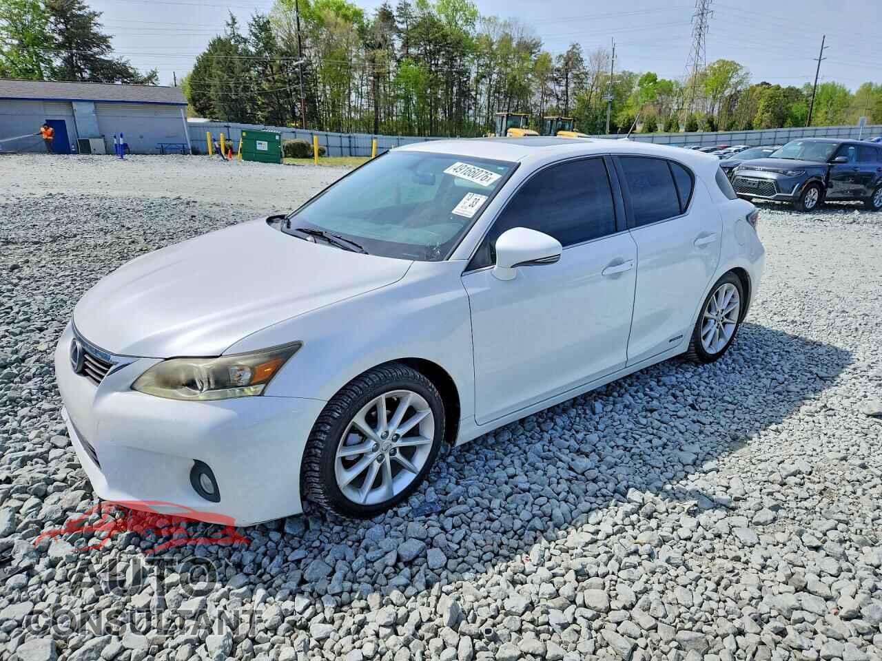 LEXUS CT 200 2012 - JTHKD5BH3C2120962