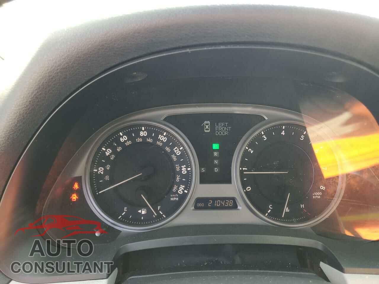 LEXUS IS 2010 - JTHCF5C22A5044512