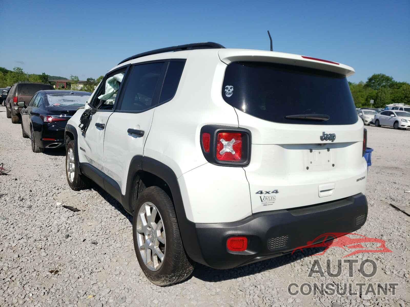 JEEP RENEGADE 2020 - ZACNJBAB7LPK98203