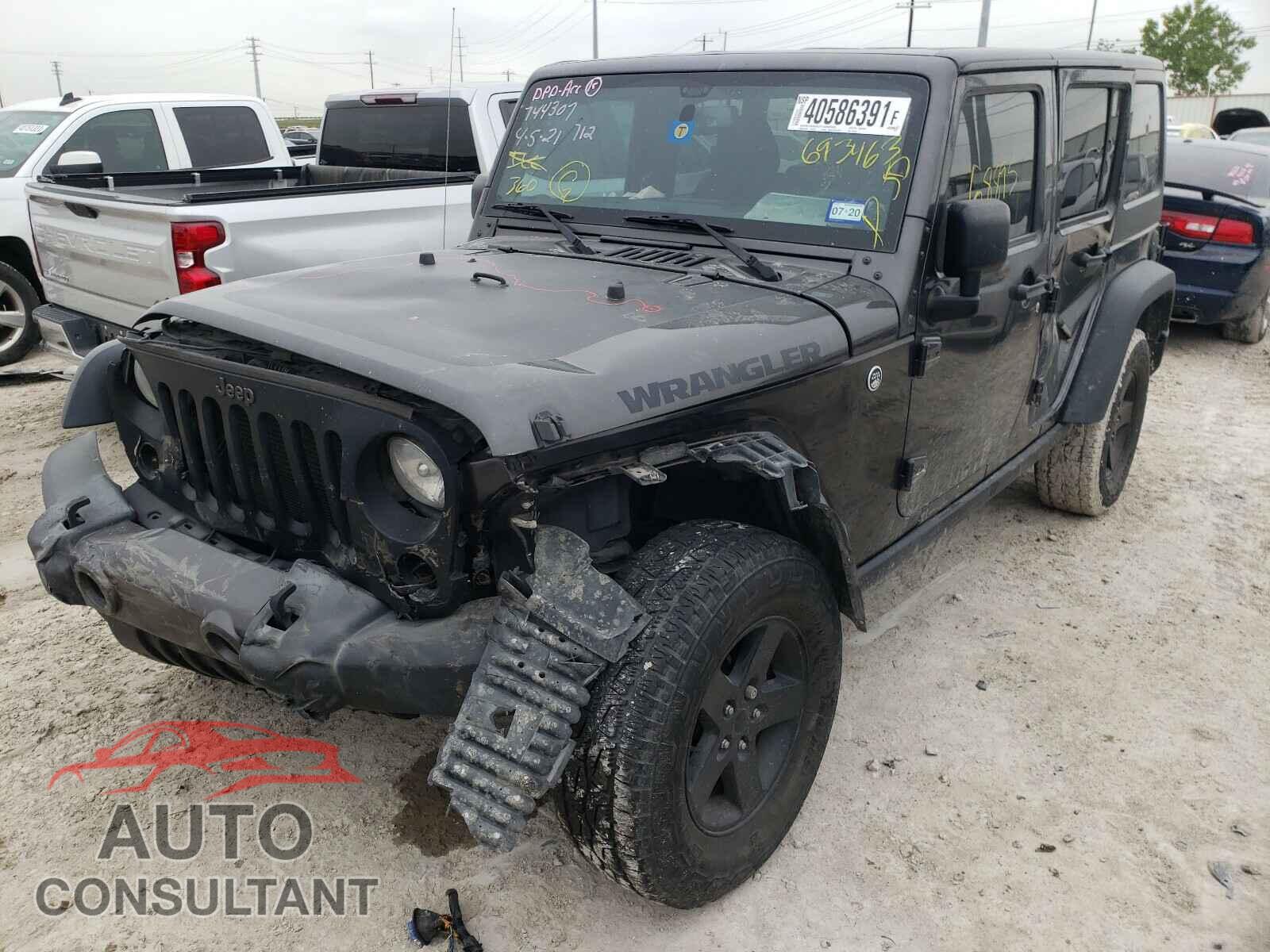 JEEP WRANGLER 2017 - 1C4BJWDG3HL693463