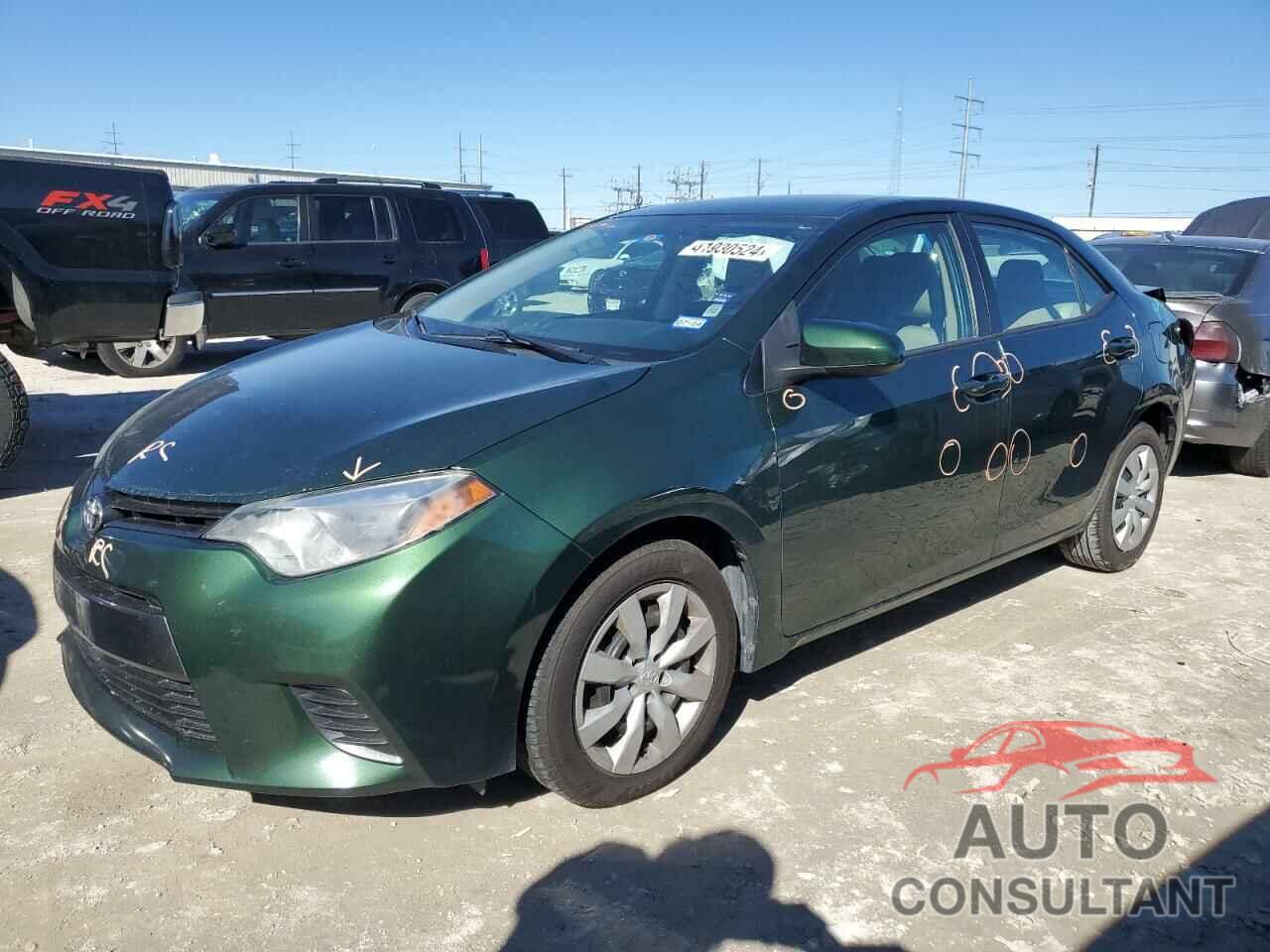 TOYOTA COROLLA 2016 - 2T1BURHE1GC565312