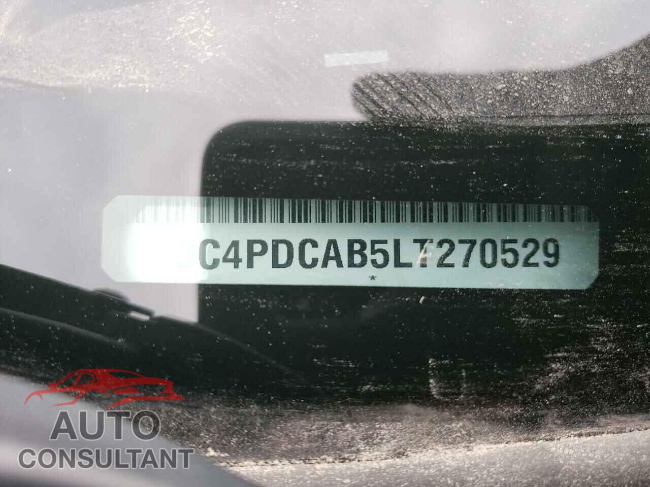 DODGE JOURNEY 2020 - 3C4PDCAB5LT270529