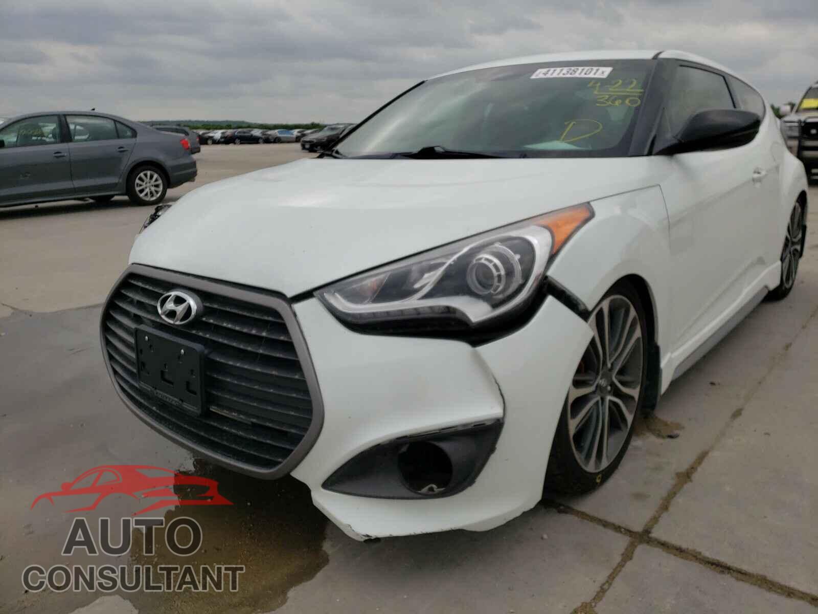 HYUNDAI VELOSTER 2016 - KMHTC6AE8GU263644
