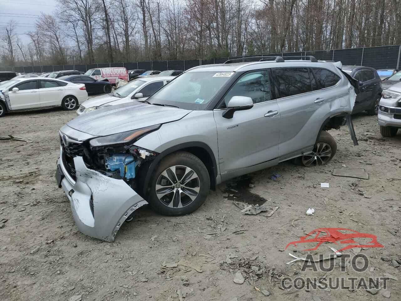 TOYOTA HIGHLANDER 2021 - 5TDHBRCH3MS526466