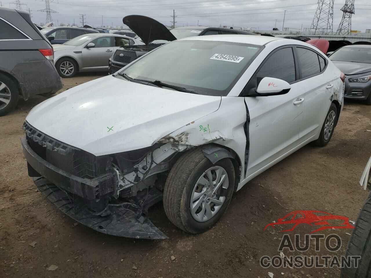 HYUNDAI ELANTRA 2018 - 5NPD74LF3JH375938
