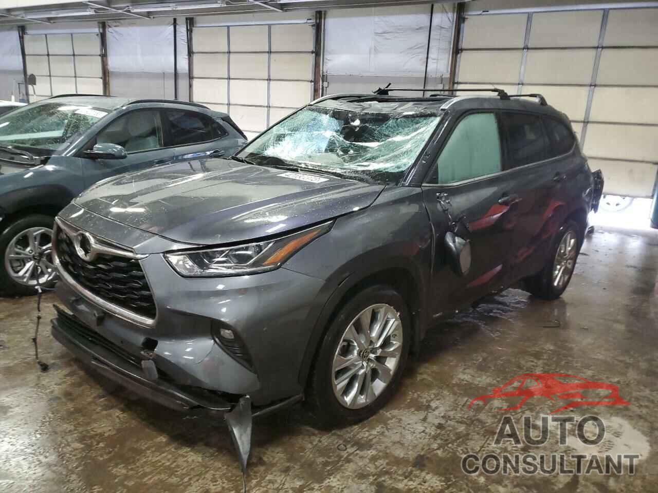 TOYOTA HIGHLANDER 2021 - 5TDXBRCH2MS016332