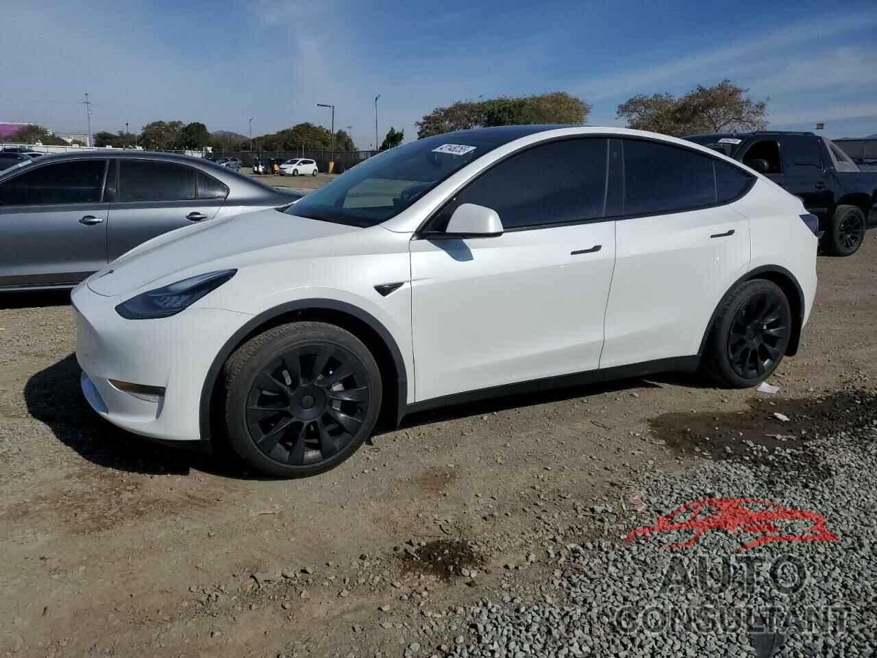 TESLA MODEL Y 2022 - 7SAYGAEE6NF489864
