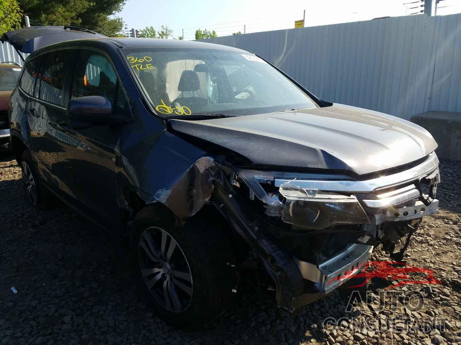 HONDA PILOT 2017 - 5FNYF6H32HB031931