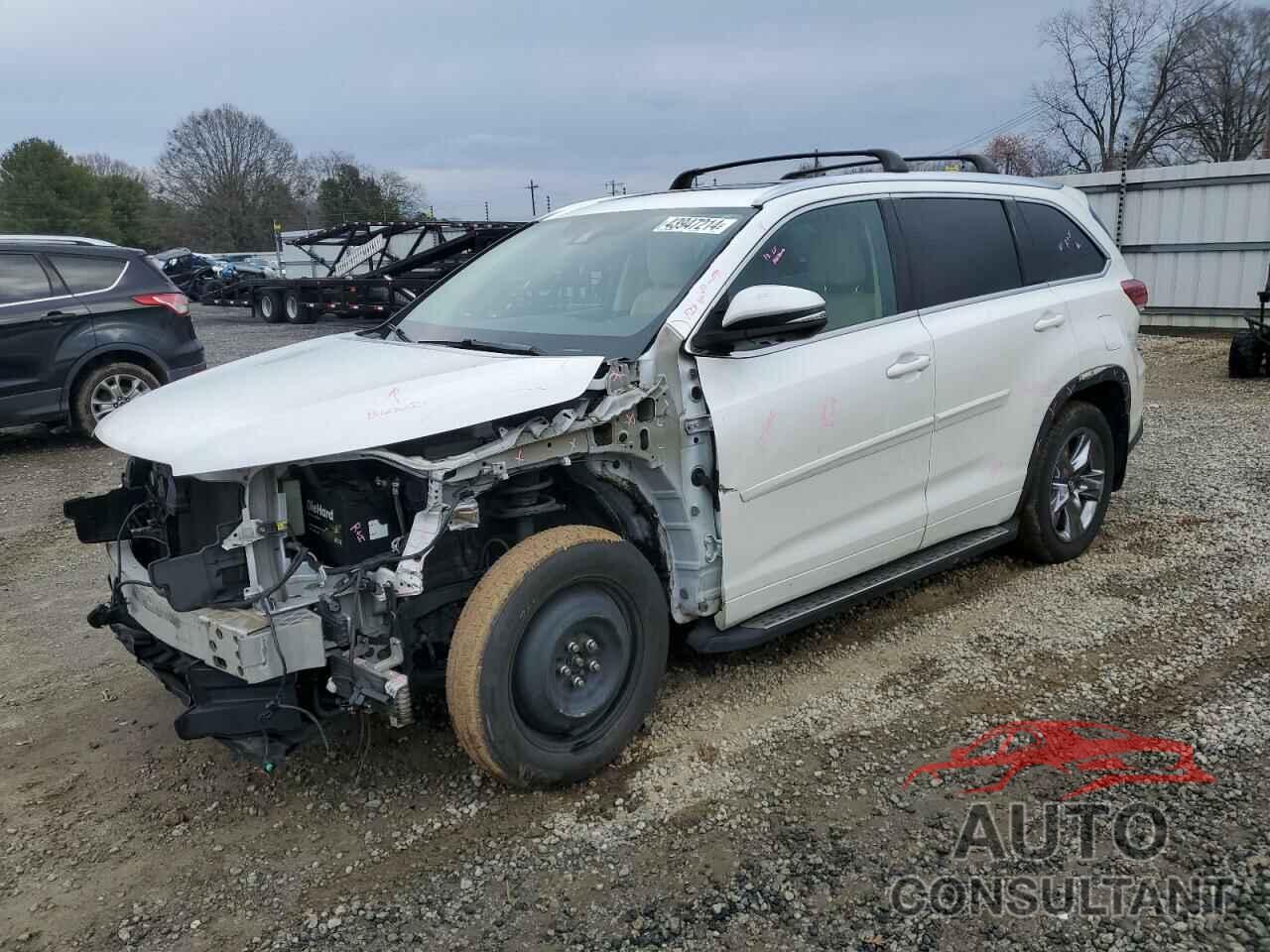 TOYOTA HIGHLANDER 2017 - 5TDDZRFH0HS482258