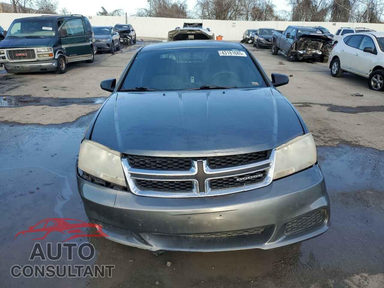 DODGE AVENGER 2012 - 1C3CDZAB4CN128565